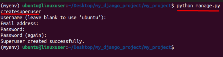 How To Create A Superuser In Django Ultahost Knowledge Base