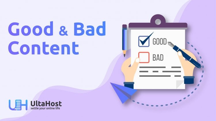 Does good and bad content create some difference?
