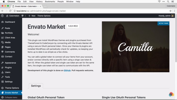How to install Envato Market on WordPress