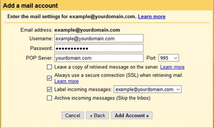 Özel Alan Adı E-postanız İçin Gmail Nasıl Kurulur