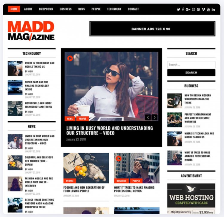 En İyi Ücretsiz WordPress Teması 2022