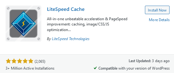 LiteSpeed Cache