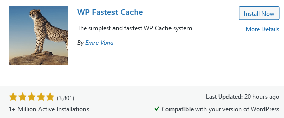 WP Fastest Cache