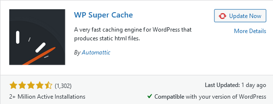 WP Super Cache