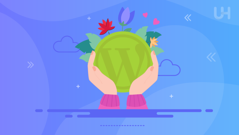 create an eco-friendly website with WordPress