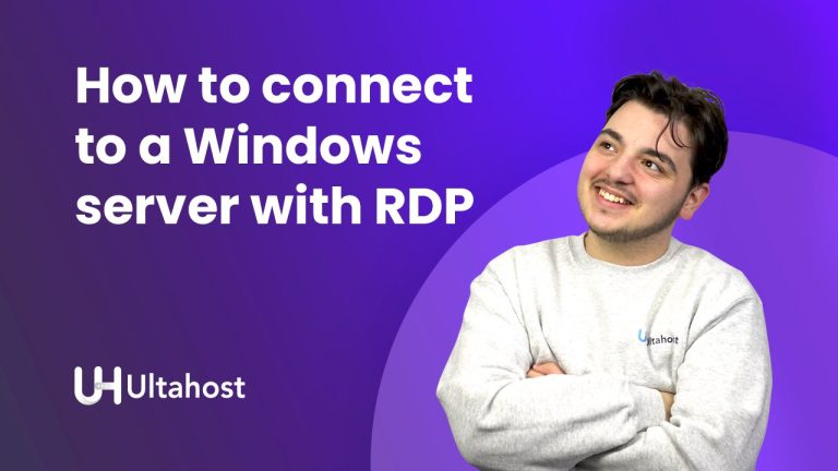 How to connect to a Windows server With RDP