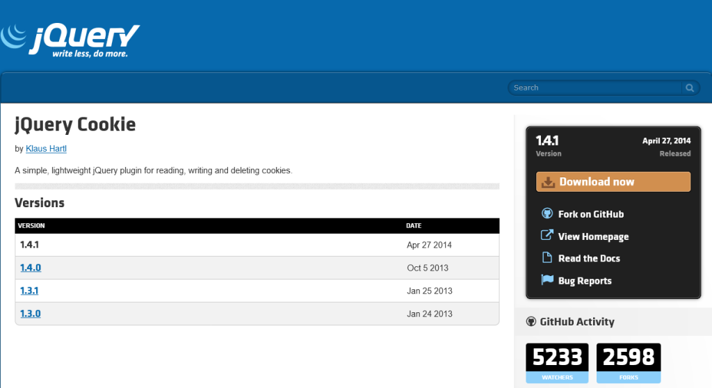 ملفّات تَعريف الإرتباط مسج jQuery Cookies
