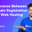Understanding the difference between domain registration and web hosting