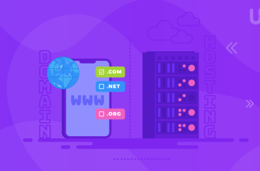 difference between domain and hosting