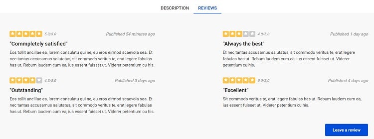 Best Google Sites Templates: Review Section