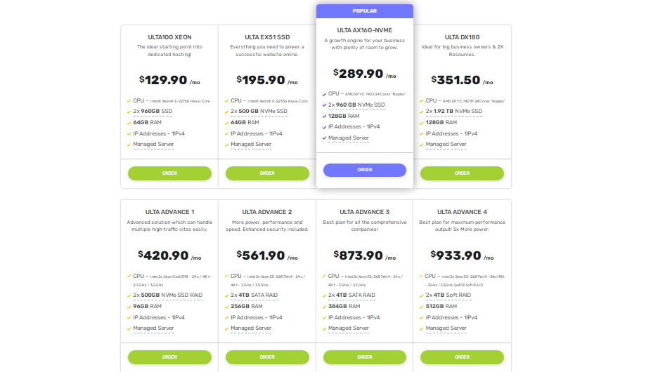 Dedicated Server Hosting