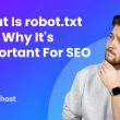 Why is robots.txt important for SEO