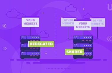 Shared hosting vs. dedicated hosting