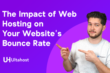 The impact of web hosting on your website's bounce rate and user experience