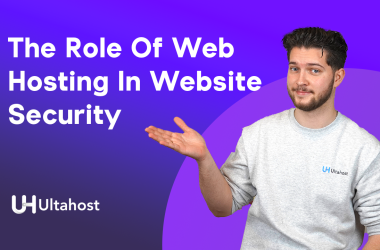 The role of web hosting in website security and data privacy
