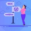 Wix, Webflow,  or WordPress