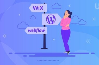 Wix, Webflow,  or WordPress