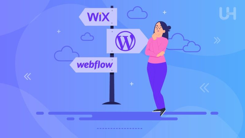 Wix, Webflow,  or WordPress