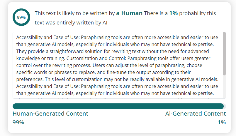 herramientas de escritura: AI Content Writer