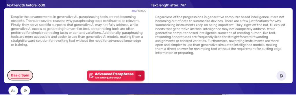 herramientas de escritura: Spinbot