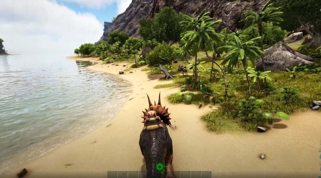 سوار شدن بر اولین دایناسور خود در ARK: Survival Evolved
