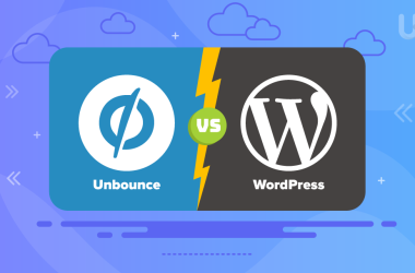 Unbounce vs WordPress
