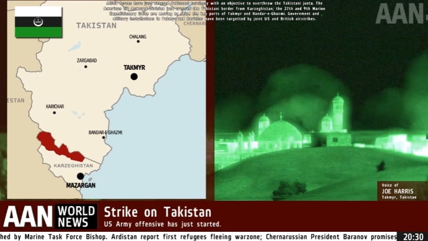 Takistan kaart ARMA 2