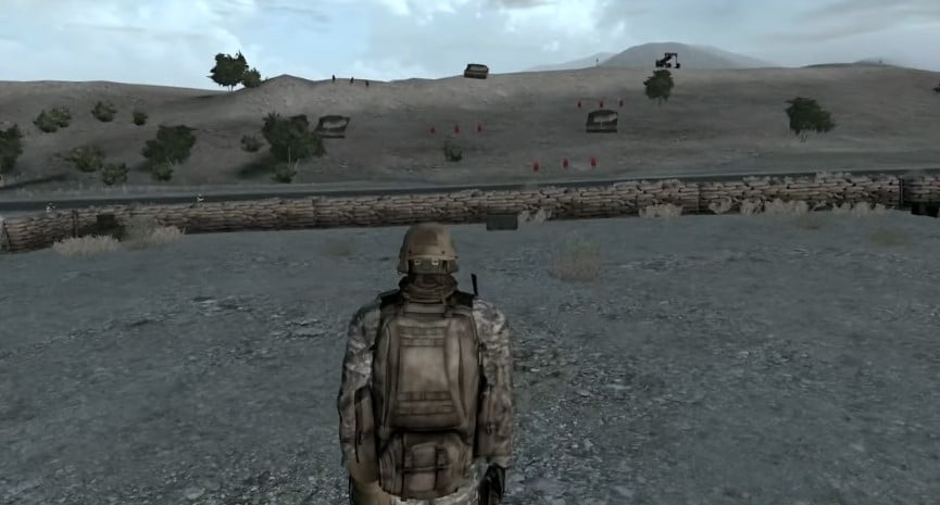 حركة الشخصية وموقعها في ARMA 2: Operation Arrowhead
