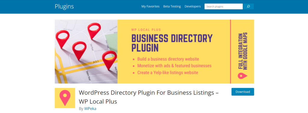 WP Local Plus