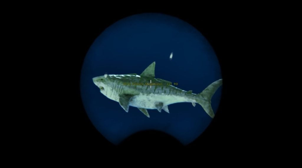Megalodon در دریا