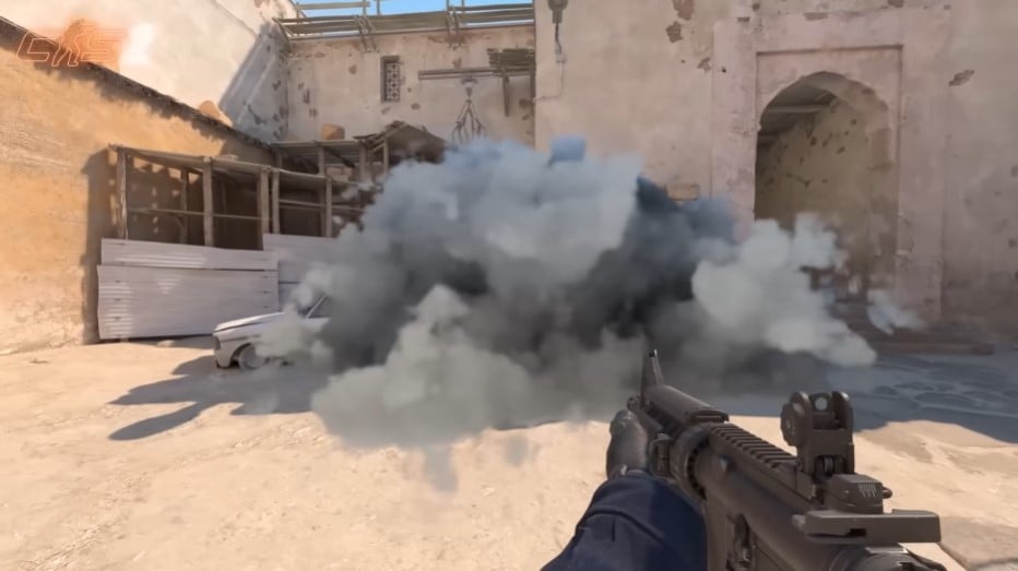 counter strike 2 smoke