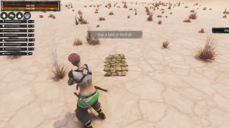 luogo per il respawn