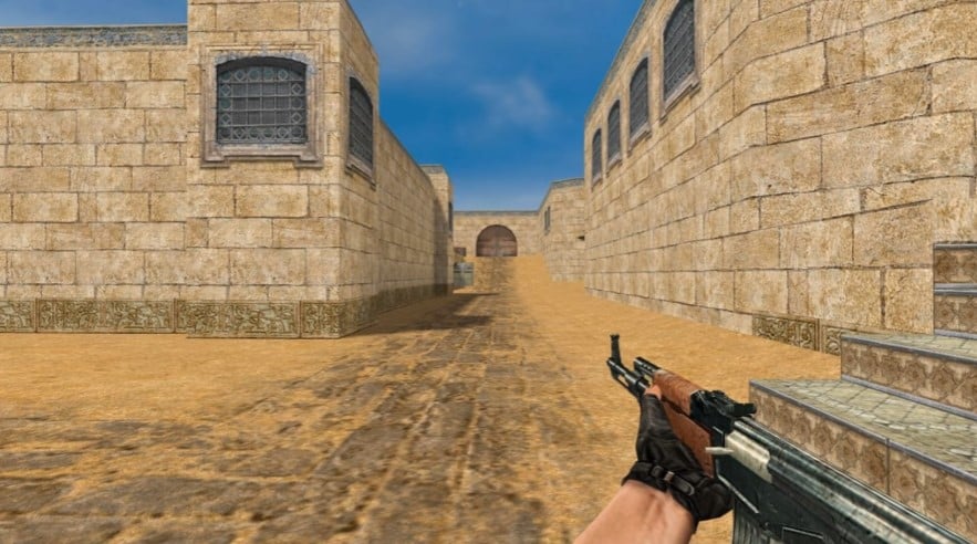 ak-47 weapon in Cstrike Condition Zero