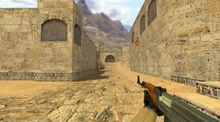 AK-47 weapon in Cstrike 1.6