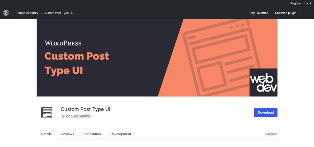 Custom Post Type UI