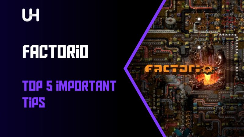Factorio top 5 important tips