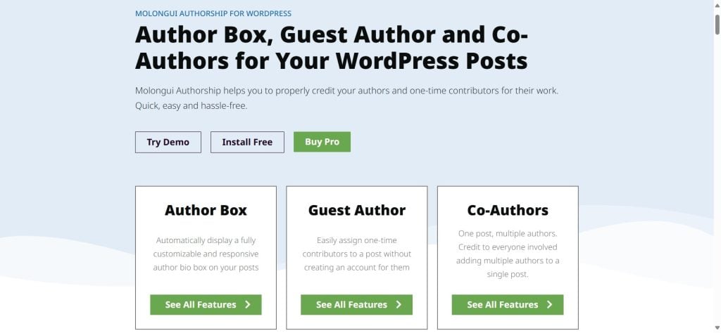 Molongui Authorship