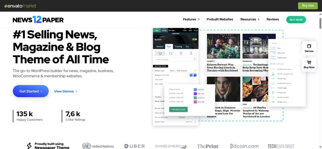 Gazete Dergi WordPress Teması