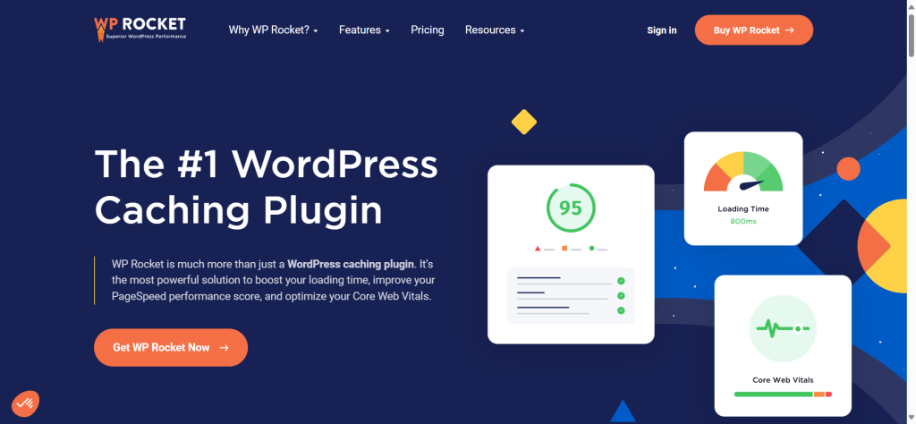 WP Rocket – Le meilleur plugin de performance WordPress
