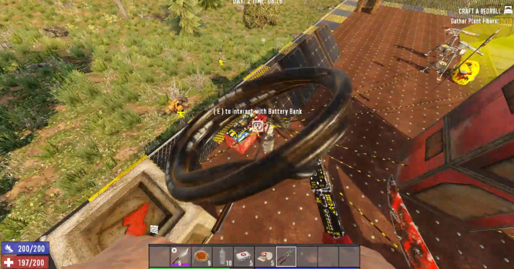 kablo ile elektrik hattı