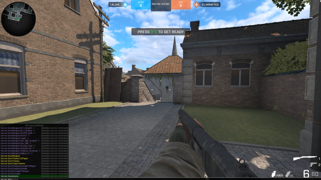 Console sul tasto sinistro