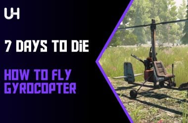how to fly gyrocopter in 7d2d