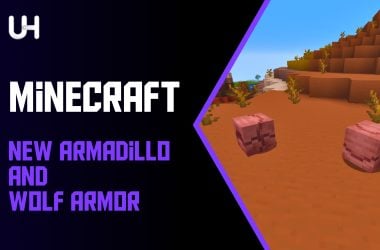 New Armadillo Mob and Wolf Armor in Minecraft