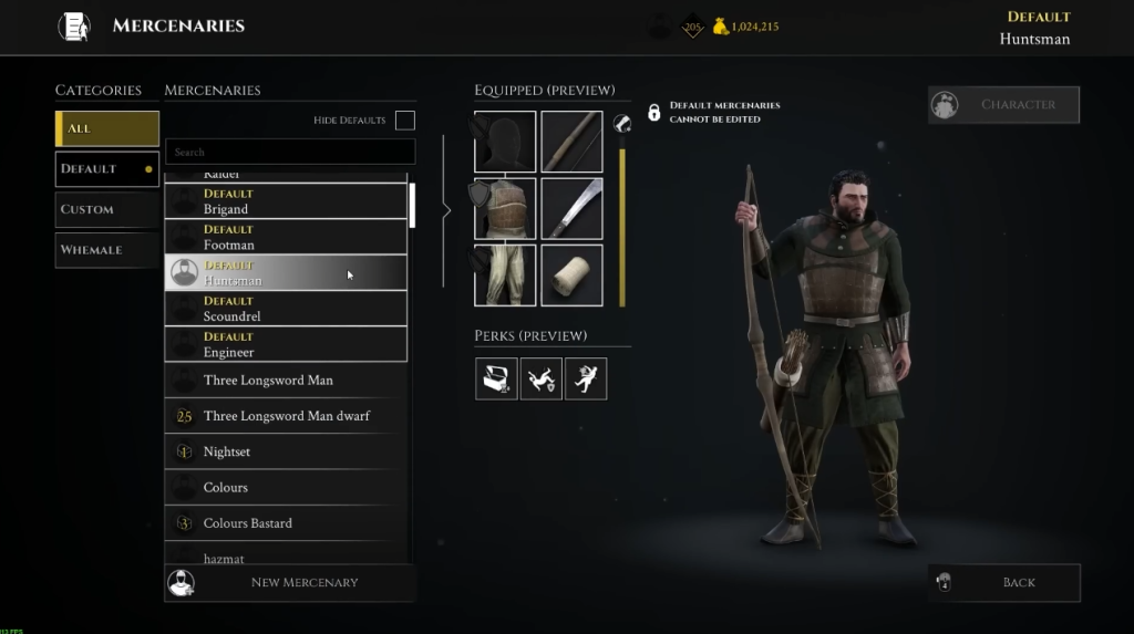Mercenaries in Mordhau