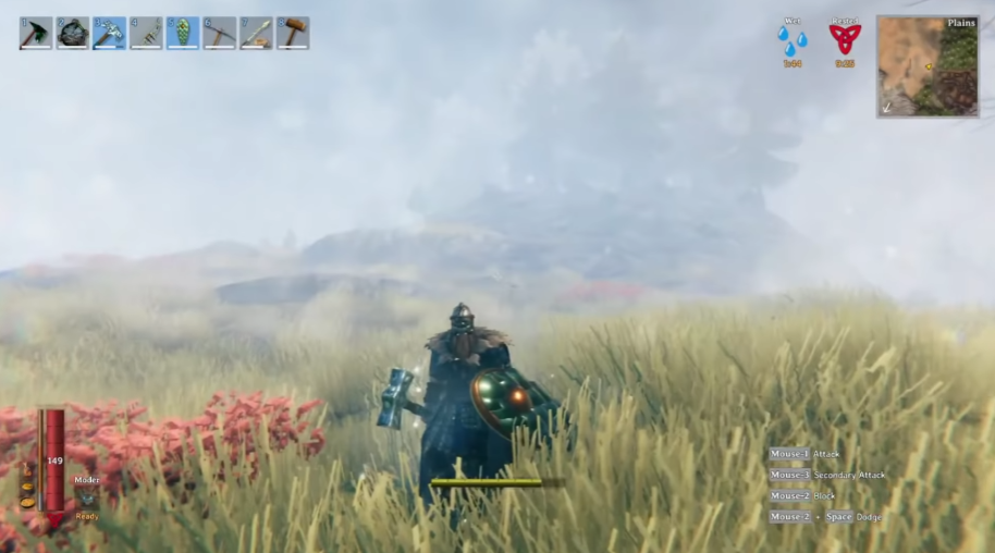 Оружие Frostner Valheim