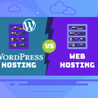 wordpress hosting vs web hosting