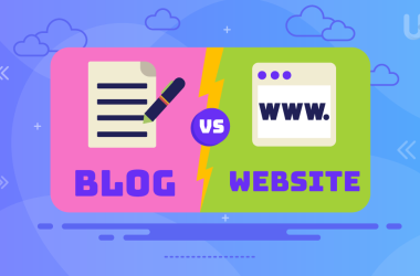 Blog vs Website