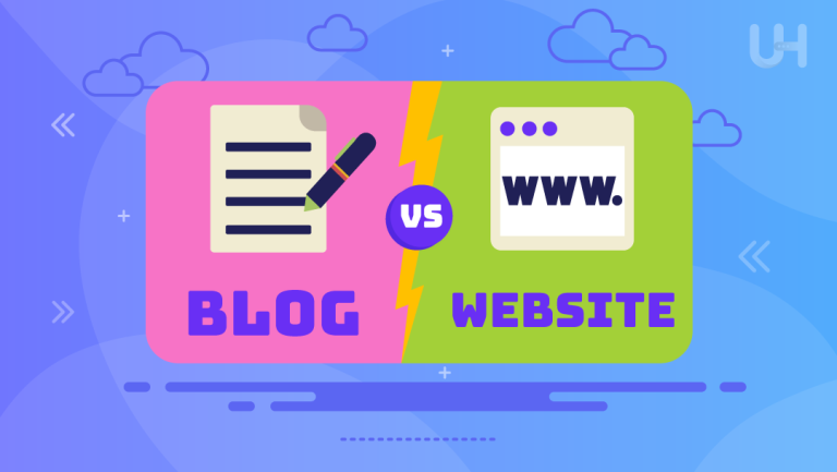 Blog vs Website