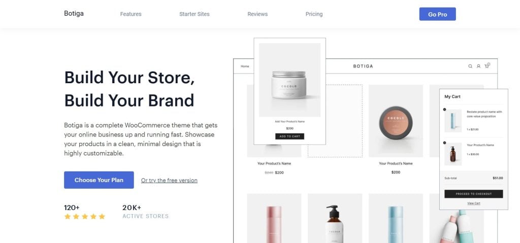 Botiga Fast Lightweight WooCommerce WordPress-Theme