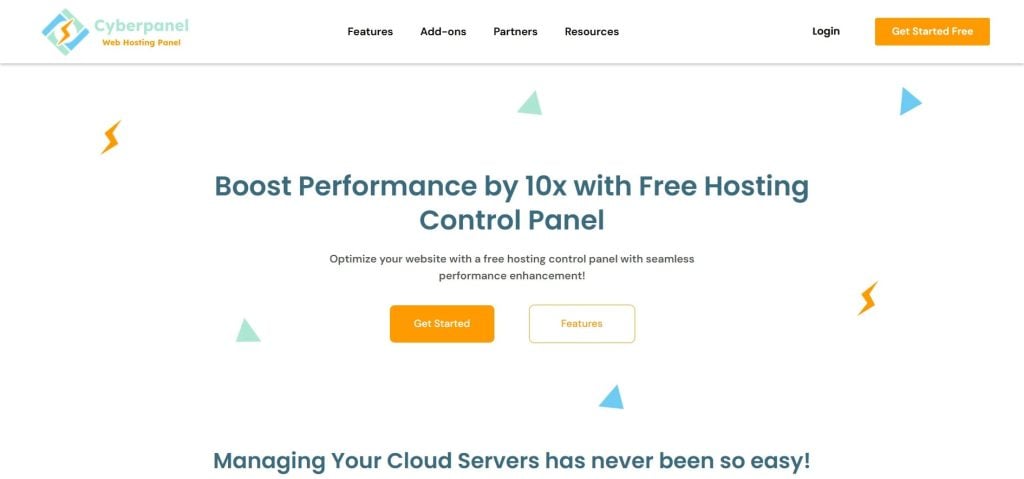 CyberPanel Hosting Control Panel